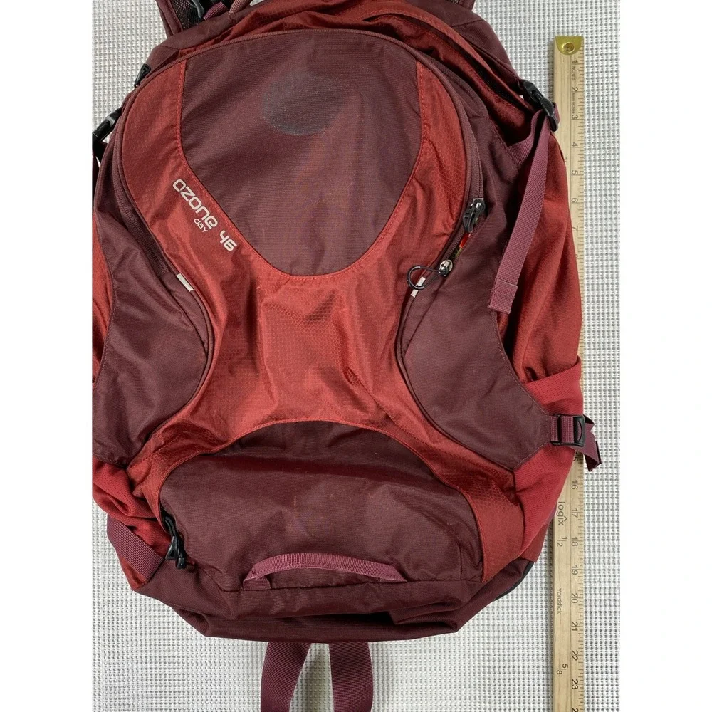 Osprey Ozone 46 Day Travel Backpack Red Burgundy